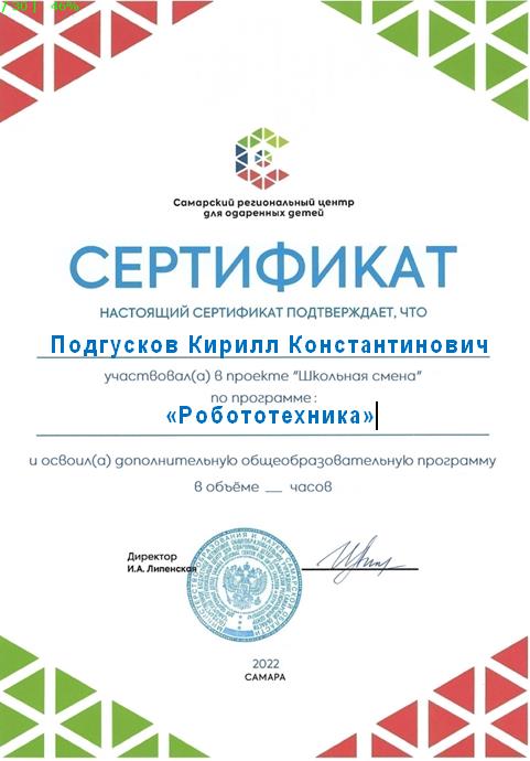 Подгусков К